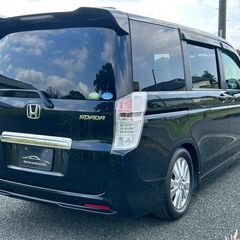 コミコミ🚘８万キロ！ローダウン！車検2年付！後席モニター！ステップワゴンスパーダ！の画像