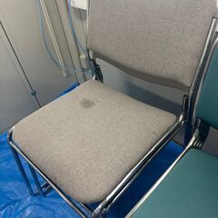 総在庫約12脚 コクヨ ウチダ アイチ スタッキングチェア 会議椅子 ミーティングチェア 簡易椅子 積み重ね可 直接引取限定の画像