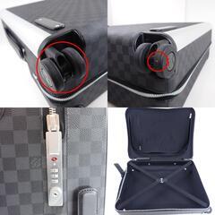 ルイヴィトン M23002 スーツケース ノワール  LOUIS VUITTON ホライゾン55 ダミエグラフィットの画像