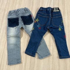 美品✨️デニム2着 サイズ100の画像
