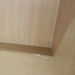 リユースのサカイ栃木店★ジモティ割あり★  収納棚 ベージュ W90.5×D29×H175 クリーニング済み TC11099の画像