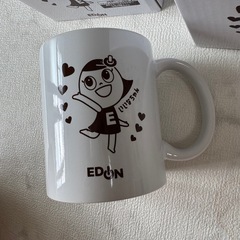 エディオン オリジナル マグカップ 2つの画像