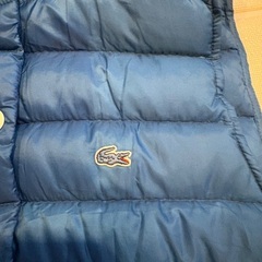 LACOSTE 羽毛ベストLの画像