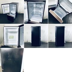 ID:rg221036 シャープ SHARP 冷蔵庫 一人暮らし 中古 2019年製 2ドア 137L ブラック ファン式 両方開き SJ-GD14E-B  【リユース品：状態B】【送料無料】【設置費用無料】の画像
