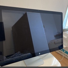  APPLE Thunderbolt Display A1407 ジャンク　バックライト不良？ Apple Display アップル モニターの画像