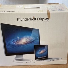  APPLE Thunderbolt Display A1407 ジャンク　バックライト不良？ Apple Display アップル モニターの画像
