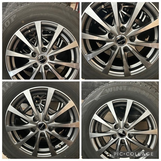 --28--スタッドレス215/65R16 スタッドレス　2023年 ダンロップ　アルファードエスティマ