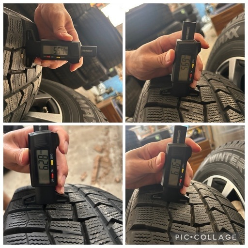 --28--スタッドレス215/65R16 スタッドレス　2023年 ダンロップ　アルファードエスティマ