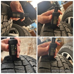 --28--スタッドレス215/65R16 スタッドレス　2023年 ダンロップ　アルファードエスティマの画像