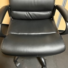 ニトリ　ワークチェア(ファスKD BK)の画像