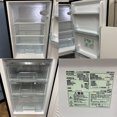 I635 🌈 ジモティー限定価格！ 2021年製♪ アイリスオーヤマ 冷蔵庫 (162L) ⭐ 動作確認済 ⭐ クリーニング済の画像