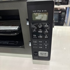 【シャープ】【電子レンジ】オーブン機能付★2018年製　クリーニング済み/6ヶ月保証付き【管理番号11410】野の画像
