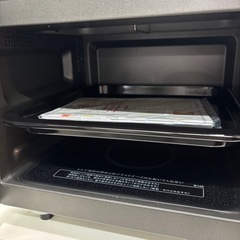 【シャープ】【電子レンジ】オーブン機能付★2018年製　クリーニング済み/6ヶ月保証付き【管理番号11410】野の画像