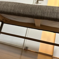 ニトリ　ダイニングベンチ　の画像