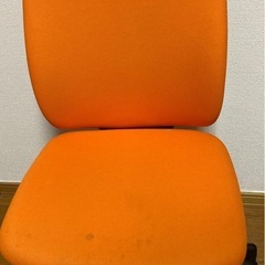 ワークチェア　オレンジの画像