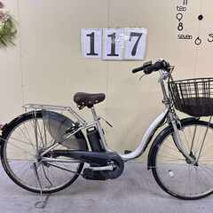 117整備済新基準良品　ヤマハ　パス　ナテゥラ電動アシスト自転車26インチ中古車の画像