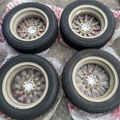 軽自動車スタッドレス 付き ホイール の画像