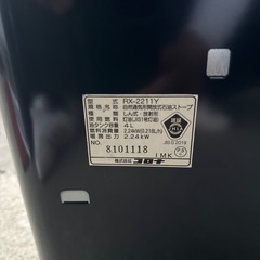 美品 配達応談　コロナCORONA 石油ストーブRX-2211Y　電池点火ＯＫの画像