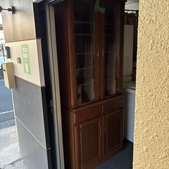 食器棚　分割式あげますの画像