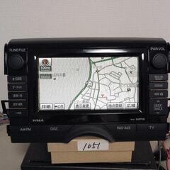 51 動作良好 TOYOTA GRX130 マークX 純正マルチナビの画像