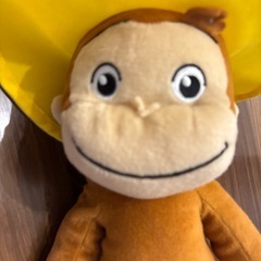 #Curious George#ぬいぐるみ#新品タグ付き#40cmの画像