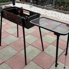 差し上げます　バーベキュー台の画像