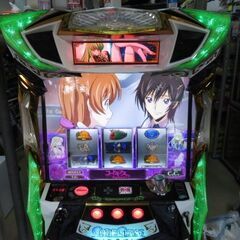 パチスロ実機 コードギアスR2 C.C.ver コイン不要機付き スロット機│江別市のリサイクルショップドロップの画像