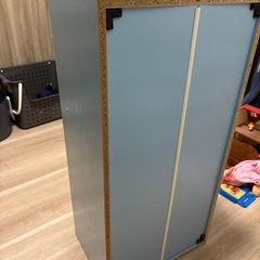 カラーボックス 水色の画像