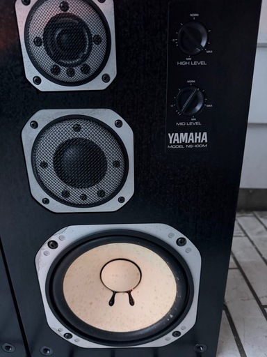 YAMAHA NS-100M 3ウェイスピーカー げんじょうひん現状品