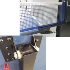 卓球台 折りたたみ収納＆キャスター付 国際規格サイズ X-TEAM SPORTS 家庭用 セパレート式 札幌市北区屯田の画像