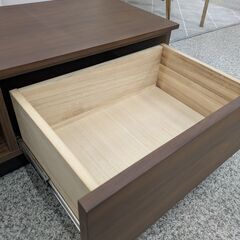 【ナチュラルな空間を演出】テレビボード NITORI ニトリ レシェンテ 150LB MBR テレビ台 ローボード 幅150cm：ブラウンの画像