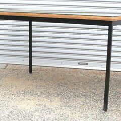 無料配達します🚚テーブルクロス用ガラス天板付💖ダイニングテーブル💖115×70×高さ70㎝💖の画像