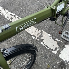 折りたたみ自転車の画像