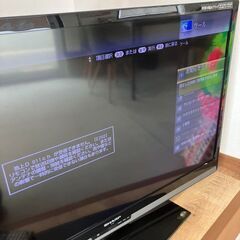 シャープクワトロン40型LED液晶テレビの画像