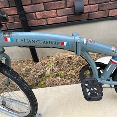 折りたたみ自転車の画像