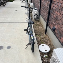 折りたたみ自転車の画像