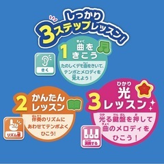 アンパンマン光でひけちゃう！育脳キーボードの画像