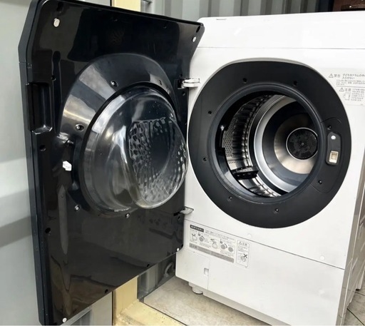 最安値?2021年製SHARPドラム式洗濯機 洗剤自動　NEXT乾燥ES-W113 配達無料