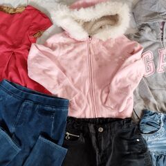 GapKids ZARAKIDS　パーカー・ボトムス・ワンピ　6セット　130サイズ　子供服の画像
