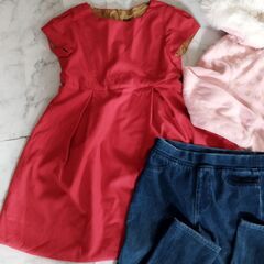 GapKids ZARAKIDS　パーカー・ボトムス・ワンピ　6セット　130サイズ　子供服の画像