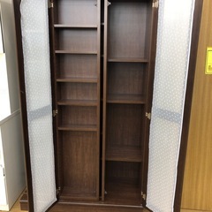 【ドリーム川西店御来店限定】☆ジモティー見たよ♪割引☆  スライド本棚  クリーニング済み 【99560000031615】の画像