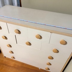木製タンス　高85×奥42×横105cmの画像
