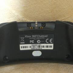 Xbox 360 チャットパッド の画像