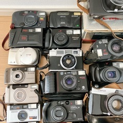 カメラ　35点セット　まとめ売り　コンパクトカメラ　在庫処分　ジャンク　フィルムカメラの画像