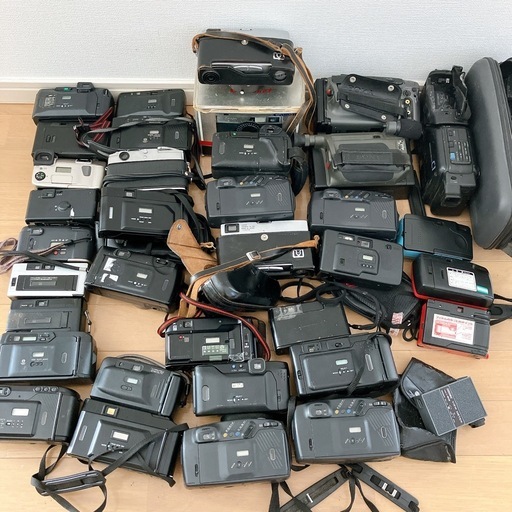 カメラ35点セットまとめ売りコンパクトカメラ在庫処分ジャンク