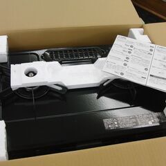 未使用 リンナイ LPガステーブル 2025年製 右強火力 グリル KG35NBKR キッチン 調理 コンロ Rinnai 札幌 手稲の画像