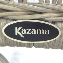 KAZAMA 籐の家具 蓋付きバスケット 収納ラック 収納家具 ラタン カザマ☆ 札幌市 北区 屯田 の画像