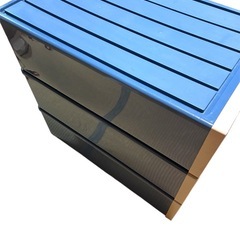 44×74×23cm押し入れ収納ケース3個まとめての画像