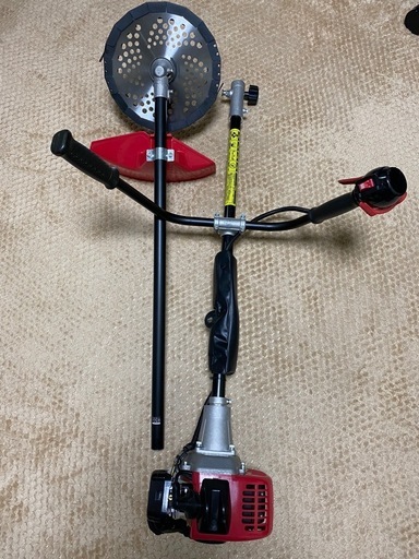 草刈り機　[美品] ナカトミ　分割式エンジン刈払機EBC-2600S