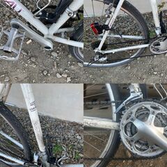 LOUIS GARNEAU　ルイガノ　ロードバイク　LGS CT　白　札幌の画像